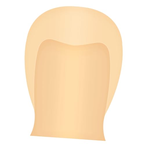 HEALEEP Glatzenkappe Glatzenhut Mönchsglatze Kappe Kostüm Perückenkappe Glatzenperücke Für Erwachsene Party Mönchszubehör Kopfhautperücke Für Erwachsene Dicke Glatzenperücke Hüte Für von HEALEEP