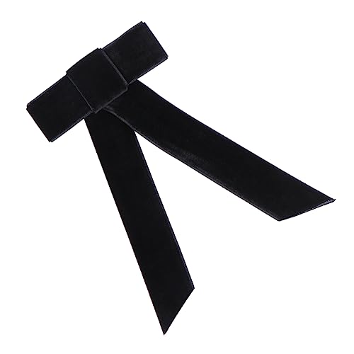 HEALEEP Große Haarnadel mit Schleifen Design Haarklammer für Damen für Partys und Besondere Anlässe Schwarz und Vielseitig Einsetzbar von HEALEEP