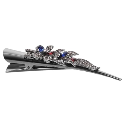 HEALEEP Großer Vintage Metall Haarclip mit Funkelnden Strasssteinen Eleganter Haarschmuck für Damen und Mädchen Langlebige Haarklammer zur Festen Befestigung von Lockerem Haar Modisches von HEALEEP