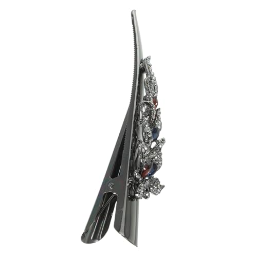 HEALEEP Haarclip Funkel Alligator Clip für Damen Eleganter Haarschmuck für Partys und Hochzeiten Große Retro Haarklammer mit Glitzerndem Design Robust und von HEALEEP