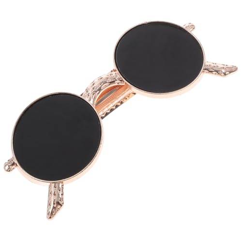 HEALEEP Haarspange Frauen Vintage Sonnenbrillen Form Metall Haarklammer für Damen Retro Stil Kreativer Haarclip für Hinterkopf Betonen und Modisches Haaraccessoire HEALEEP Haarspange Frauen Vintage Sonnenbrillen Form Metall Haarklammer für Damen Retro Stil Kreativer Haarclip für Hinterkopf Betonen und Modisches Haaraccessoire von HEALEEP