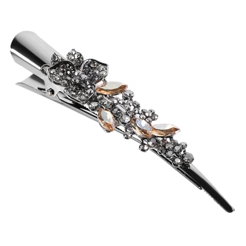 HEALEEP Haarspange für Damen Große Strass Haarnadel im Retro Stil für Hochzeiten Abschlussfeiern und Geburtstagsfeiern Robuste und Langlebige Haarspange von HEALEEP