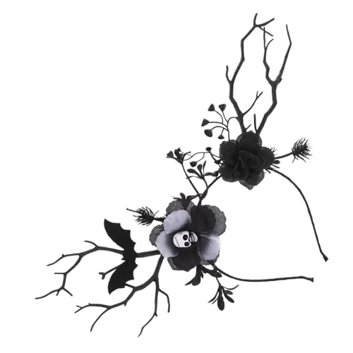 HEALEEP Halloween Cosplay Stirnband Fledermaus Motiv Leichtes Bequemes Kopfschmuck Für Kostümparty Karneval Maskerade Bühnenauftritt Universalgröße von HEALEEP