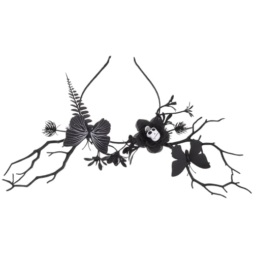 HEALEEP Halloween Haarreif Fledermaus Haaraccessoire für Party und Festival Origineller Kopfschmuck Halloween-kostüm Leichter Bequemer Stirnband für Karneval und Cosplay von HEALEEP