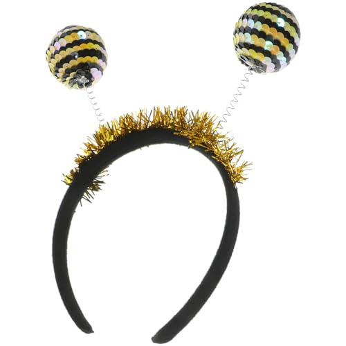 HEALEEP Halloween Haarreif mit Pailletten Insekten-design Biene und Marienkäfer Modisches Kopfschmuck für Erwachsene Langlebig und Vielseitig für Halloween Karneval und Kostümpartys von HEALEEP