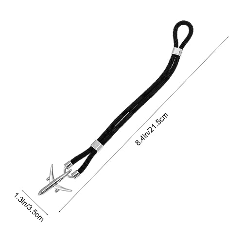 HEALEEP Männerarmband Flugzeugarmband Polyester und Legierung Schlichtes Design für Festivals und Alltag Leicht und Auszuziehen Modischer Handschmuck für Herren von HEALEEP