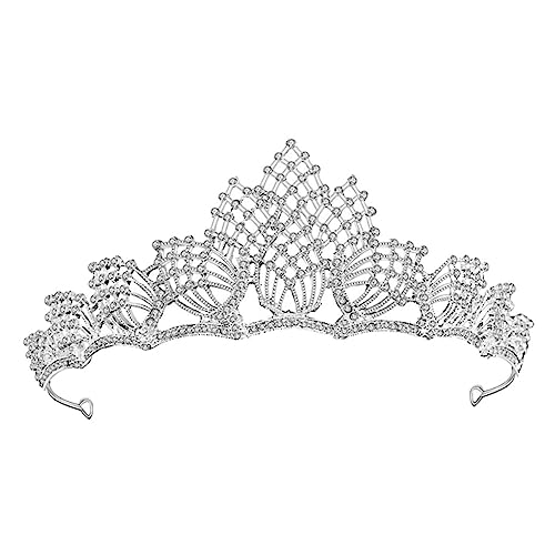 HEALEEP Hochzeit Haarschmuck Krone aus und Stabil Braut Tiara für Fotoshootings Cosplay Festliche Anlässe Accessoire für Glamouröse Frisuren Einzigartiges Design von HEALEEP