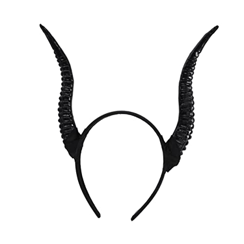 HEALEEP Hörner Stirnband Für Damen Halloween Cosplay Horn Haar Zubehör Party Kopfbedeckung Bänder Cosplay-hörner Teufelshorn-stirnband Tag Der Toten-kopfbedeckung von HEALEEP