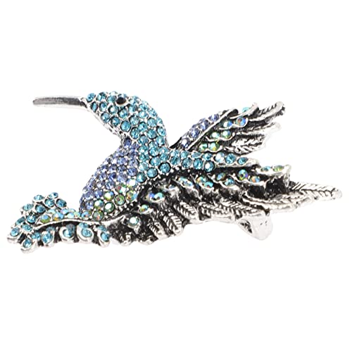 HEALEEP Hummingbird Brosche Pin mit Strass für Damen Anstecknadel im Vogel Design für Formelle Anlässe Modisches Accessoire Hochwertigem Legierungsmaterial Einzigartiger und Stilvoller von HEALEEP