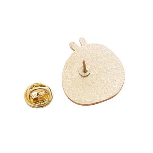 HEALEEP Kawaii Cartoon Ramen Brosche Emaille Lustiger Anstecker Für Mode Für Partys Geburtstage Anlässe Hochwertiges Legierungsmaterial Dunkelrot von HEALEEP