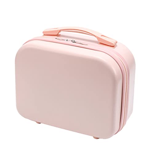 HEALEEP Kosmetiktasche Mini Kosmetikkoffer Tragbar Robust Makeup Aufbewahrungstasche mit Griff für Damen Reise und Alltag von HEALEEP