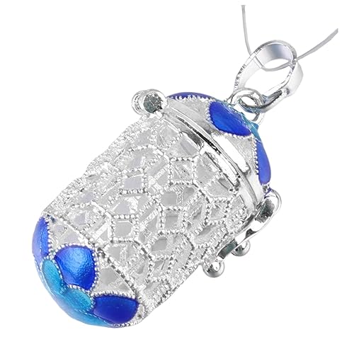 HEALEEP Kupfer Überzogener Zylindrischer Hohl Gestalteter Parfümflaschen Anhänger Öffnen Langlebiger DIY Schmuckanhänger für Halsketten Armbänder Schlüsselanhänger Handgefertigte Charms von HEALEEP