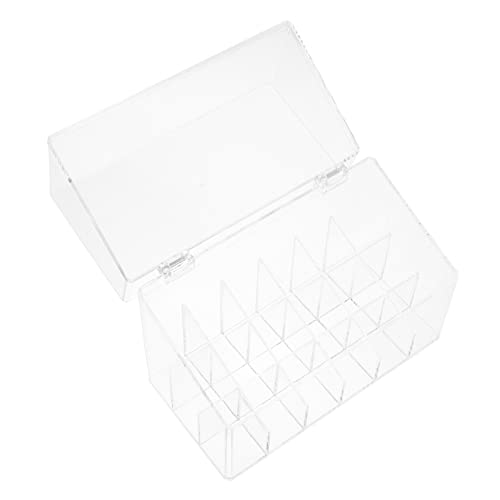 HEALEEP Lippenstift-aufbewahrungsbox Kosmetik-organizer Mit Deckel Lippenstifthalter Für Schreibtisch Oder Schlafzimmer Praktische Aufbewahrungsbox Für Make-up-produkte Langlebiges Design von HEALEEP
