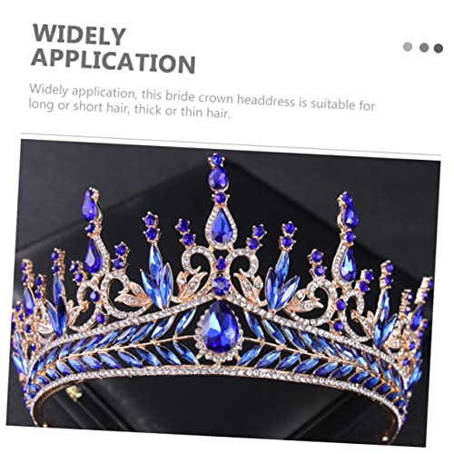 HEALEEP Luxuriöse Brautkrone mit Funkelnden Strasssteinen Barockstil Tiara Haarschmuck für Hochzeit Vintage Kronendekor Accessoire für Braut und Festliche Anlässe HEALEEP Luxuriöse Brautkrone mit Funkelnden Strasssteinen Barockstil Tiara Haarschmuck für Hochzeit Vintage Kronendekor Accessoire für Braut und Festliche Anlässe von HEALEEP