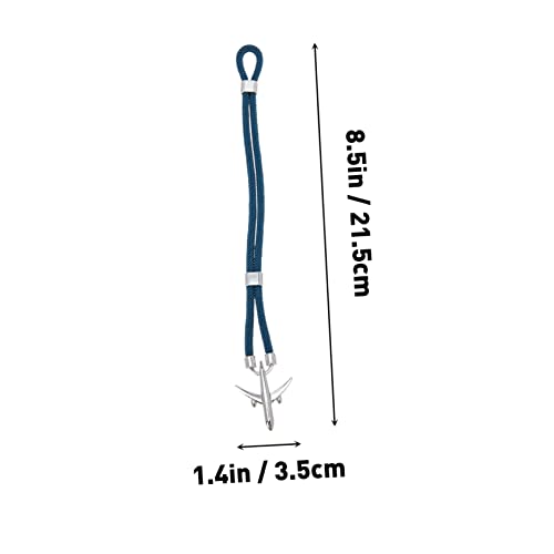 HEALEEP Schlichtes Armband Für Männer Mit Flugzeug- Persönlichkeitsarmband Aus Polyester Und Legierung Herren Handschmuck Für Alltag Und Feiern von HEALEEP