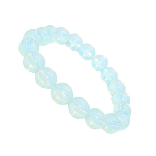 HEALEEP Natürliches Opalarmband Mode Schmuck Handkette Elastisches Seilarmband Frauen Armreifen Mit Echtem Opal Für Dress up Zubehör von HEALEEP