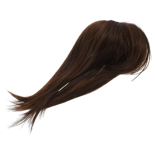 HEALEEP Natürliches Damen Haarteil Clip Unsichtbarer Haarersatz für Dünnes Haar Synthetisches Haarstück mit Hoher Simulation Leicht Anzubringen Volumengebend Vielseitig Stylbar von HEALEEP