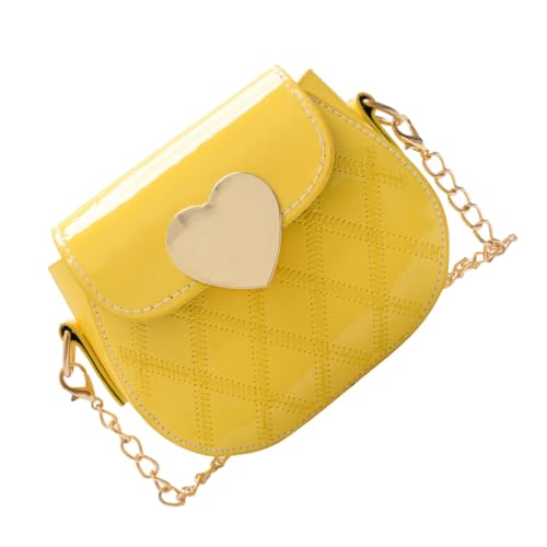 HEALEEP PU Crossbody Bag Mädchen Kleine Umhängetasche Leicht Kompakt Praktisch für Alltag Shopping Party zu Weihnachten Kinderfest von HEALEEP