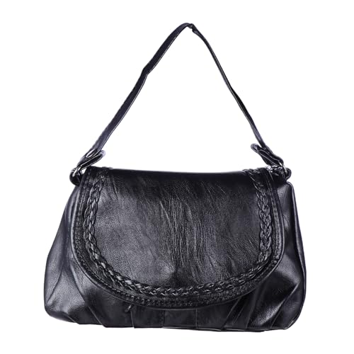 HEALEEP PU Damen Umhängetasche Kleine Crossbody Bag Moderates Fassungsvermögen Elegantes Design Vielseitige Schultertasche Für Alltag Schule Und Geschenke von HEALEEP