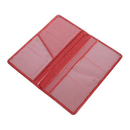 HEALEEP PU Kunstleder Kfz Zulassungsbescheinigung Etui mit Kartenfächern Kompakter Organizer für Auto Dokumente Multifunktionale Mappe zur Sicheren Aufbewahrung von Führerschein und von HEALEEP