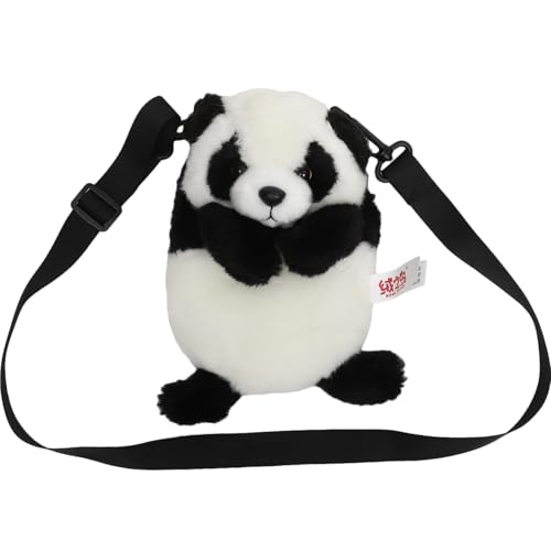 HEALEEP Panda Umhängetasche Plüschige Cartoon Schultertasche für Frauen Niedlicher Panda Design Tragbar Vielseitig Geschenkidee für Freunde Langlebig und HEALEEP Panda Umhängetasche Plüschige Cartoon Schultertasche für Frauen Niedlicher Panda Design Tragbar Vielseitig Geschenkidee für Freunde Langlebig und von HEALEEP