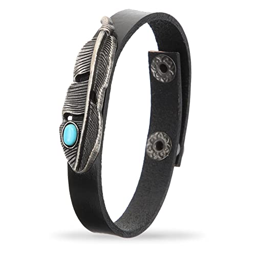 HEALEEP Retro Türkis Armband für Paare Handgelenkschmuck Antikes Design Unisex für Besondere Anlässe von HEALEEP