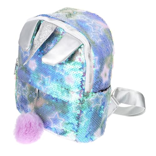 HEALEEP Rucksack Einhorn Rucksack mit Pailletten Bunter Pu Polyester Schulrucksack mit Großer Kapazität und Getrennten Fächern für Mädchen Vielseitiger Schulter Handtaschen Stil von HEALEEP