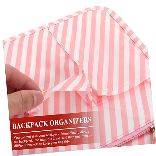 HEALEEP Rucksack Organizer Aus Nylon Langlebig Und Praktisch Einsatz Für Rucksack Leicht Herausnehmbar Und Passend Organisation Für Handtaschen Und Rucksäcke von HEALEEP