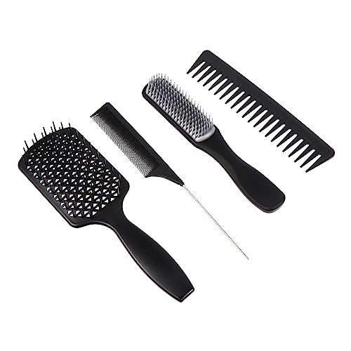 HEALEEP Salon Haarkamm Teilig Leichtes Kunststoff Massagekamm für Nasses und Trockenes Haar Entwirrend Antistatisch für Damen und Herren Haarkamm Styling Pflege von HEALEEP