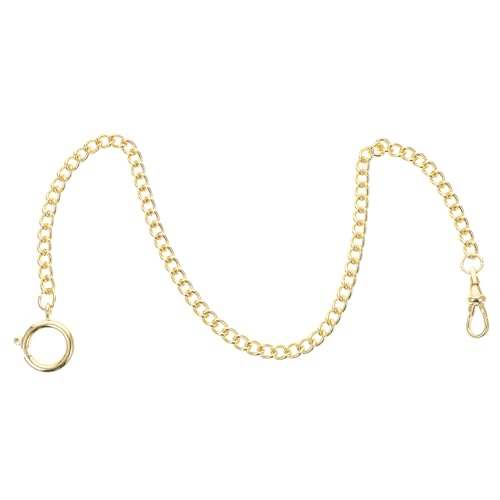 HEALEEP Herren Taschenuhrkette Galvanisiertem Metall Hängekette für Kleidung Jeans Taschen Stilvolle Kette für Damen und Herren von HEALEEP