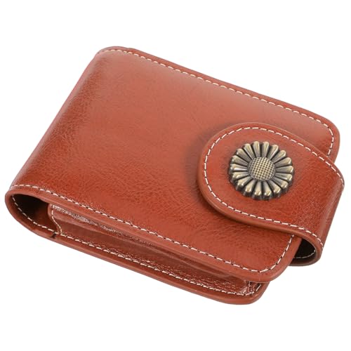 HEALEEP Tragbare Lippenstift Tasche mit Spiegel Kompakter Make up Beutel für Damen Reise Kosmetiktasche mit Knopfverschluss für Alltag Party und Outdoor Passt in Jede Handtasche von HEALEEP