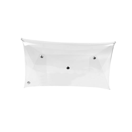HEALEEP Transparente Damen Clutch Bag Jelly Envelope Tasche Elegant Handtasche mit Großer Kapazität für Abend und Hochzeitsfeier Strapazierfähig Perfektes für Frauen von HEALEEP
