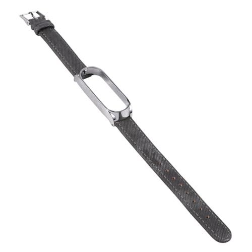 HEALEEP Uhrenarmband mit Cowboystoff Optik Kompatibel mit Xiaomi Langlebiges Atmungsaktives Ersatzarmband für Damen und Herren Komfortabel und Modisch von HEALEEP