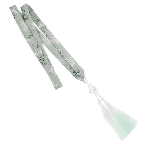 HEALEEP Vintage Hanfu Haarschmuck mit Quasten Traditionelles Haarband aus Kunstseide für Cosplay und Alltägliche Anlässe Stilvolles Accessoire für Hanfu und Kulturelle Events von HEALEEP