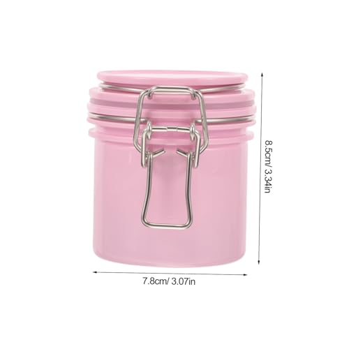 HEALEEP Wimpernkleber Aufbewahrungsdose Rosa Langlebiger Auslaufsicherer Eyelash Extension Tank Kompakter Leichter Kleber Organizer für Make Up und Lash Glue Storage von HEALEEP