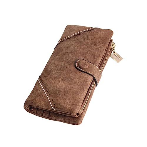 HEALEEP Damen Portemonnaie Mit Reißverschluss Geldbörse Aus Hochwertigem Pu-material Praktische Aufbewahrungstasche Schlichtes Design Zum Organisieren Von Geld Und Anderen Dingen von HEALEEP