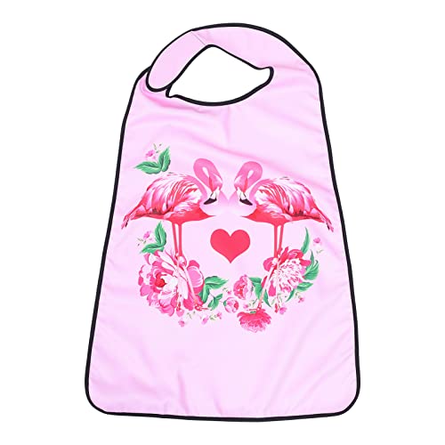 HEALLILY Erwachsenen Latz Senioren Lätzchen Wasserdichte Schlabberlatz Riesenlätzchen Wiederverwendbare Esslätzchen Essschürze Bib Kleidungsschutz für Senioren Ältere Männer Frauen von HEALLILY