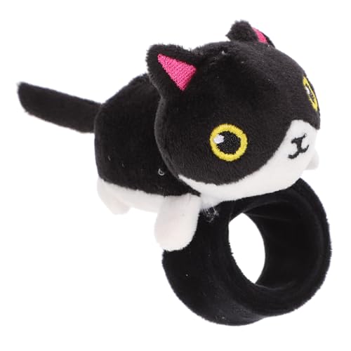 HEALLILY Plüsch Schnapparmband Tiermotiv Weiches Slap Armband Partyspielzeug für Kindergeburtstag Mädchen Karneval von HEALLILY