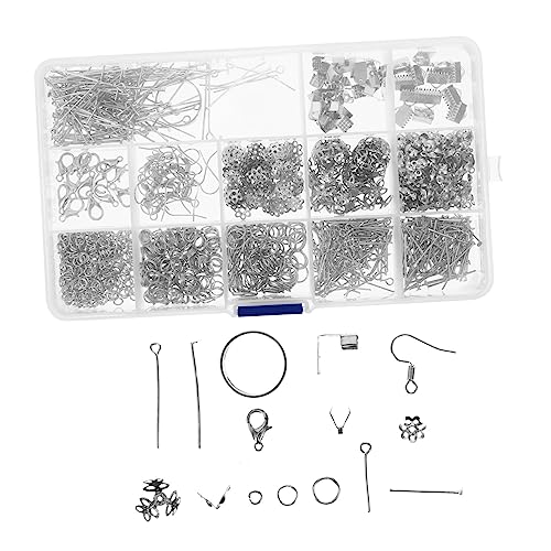 HEALSOPTHY 1 Schachtel DIY Ohrhaken aus Langlebigem Material für Ohrring Schmuckherstellung Einfache Handhabung für Anfänger und Frauen Ohrschmuck Zubehör zum Selbermachen von HEALSOPTHY