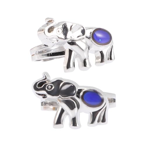HEALSOPTHY 2 Stück Fingerring Cartoon Thermochromatischer Stimmungsring Verstellbar Modischer Schmuck für Alltag Party von HEALSOPTHY