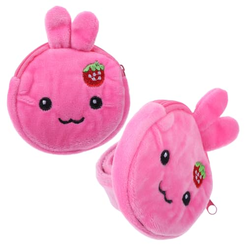 HEALSOPTHY 2 Stück Slap Armband mit Niedlichem Hasenmotiv Weiches Stoffmaterial Lustiges Partyzubehör und Beutetaschenfüller Hautfreundlich und Leicht als Geburtstagsgeschenk für Kleinkinder von HEALSOPTHY