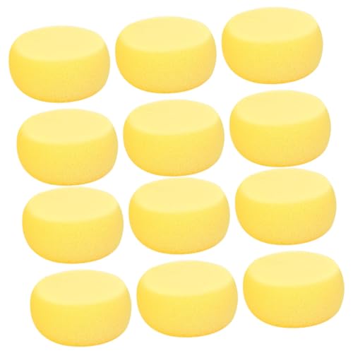 HEALSOPTHY 24stücke Runde Gesichtsreinigungsschwämme Weiche Tragbare Make-up Entferner Für Sanfte Hautpflege Für Tägliche Waschen Und Reinigen Der Gesichtshaut von HEALSOPTHY