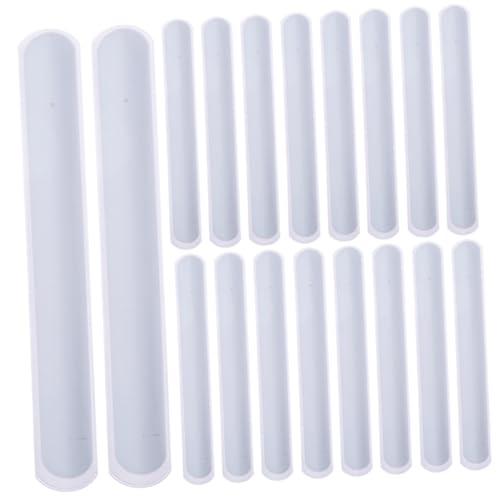 HEALSOPTHY 30 Stück Teiliges Weißes Slap armband Selbstgestalten Leichte Stabile Knickarmbänder mit Glatten Kanten für DIY graffiti Kreative Bastelprojekte und Partys für Erwachsene von HEALSOPTHY