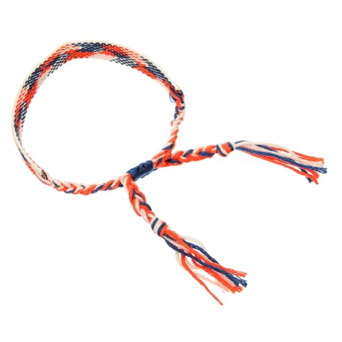 HEALSOPTHY Boho Stil Handgefertigtes Verstellbares Freundschaftsarmband aus Baumwolle und Leinen Handgewebtes Ethno Armband für Damen und Herren Einzigartiges für Freunde von HEALSOPTHY