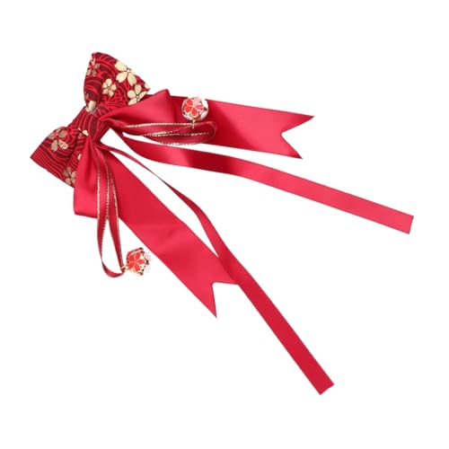 HEALSOPTHY Haarspange Im Chinesischen Stil Schleifenform Feste Mädchen Ausziehen Chinesischer Kopfschmuck Haaraccessoires von HEALSOPTHY