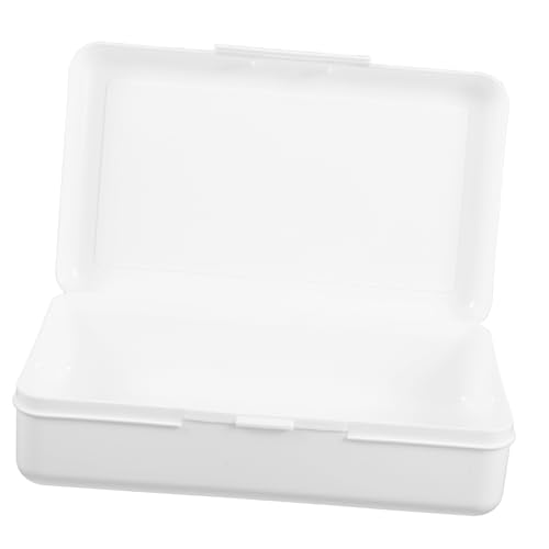 HEALSOPTHY Bleistiftbox Aus Kunststoff Transparenter Stifthalter Praktisches Federmäppchen Zum Malen Federbehälter Für Schreibwaren Tragbare Aufbewahrungsbox von HEALSOPTHY