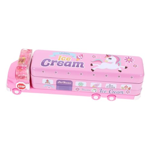 HEALSOPTHY Große Kapazität Federmäppchen Cartoon Stil Langlebige Leichte Stiftebox für Schüler und Büro Tragbares Waschbares Reißfestes Schreibwaren Organizeretui von HEALSOPTHY