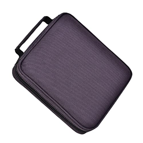 HEALSOPTHY Großes Fassungsvermögen Federmäppchen mit Reißverschluss Tragbare Stifttasche für Malstifte und Aquarellstifte Langlebige Kunst und Schreibwaren Aufbewahrungstasche von HEALSOPTHY