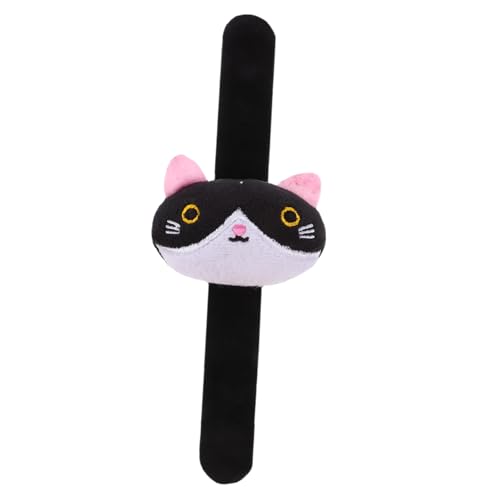 HEALSOPTHY Kätzchen Plüsch Slap Armband Weiches Tiermotiv Handgelenk Band für Partys Leicht und Handlich Gastgeschenk von HEALSOPTHY