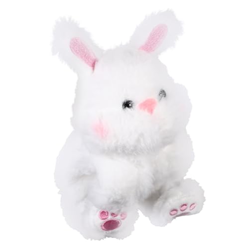HEALSOPTHY Plüsch Slap Armband Kuscheliges Knickarmband mit Tiermotiv Hase Leichtes Party Wristband Weiches Schnapparmband für Erwachsene Bequemes Stimmungsarmband für Festliche Anlässe von HEALSOPTHY